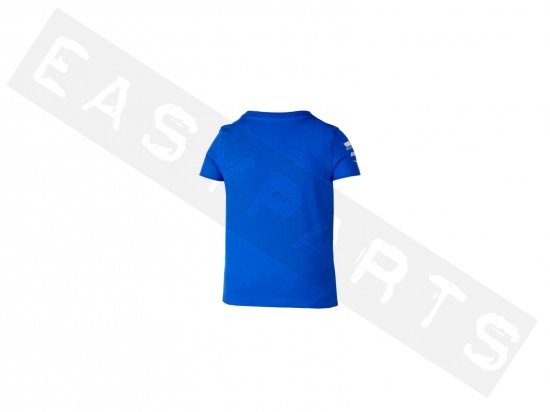 T-shirt YAMAHA Paddock Blue Essentials Brügge Blau Kinder